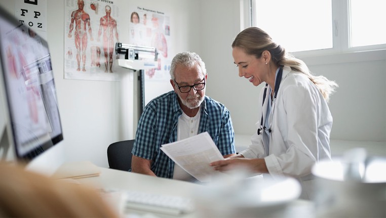 Physician and patient